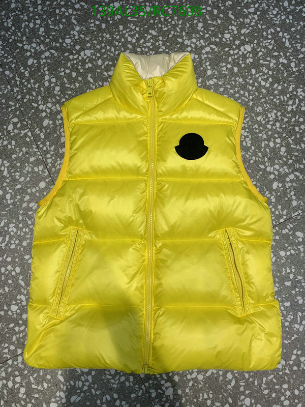 Moncler-Down jacket Men Code: RC7608 $: 139USD