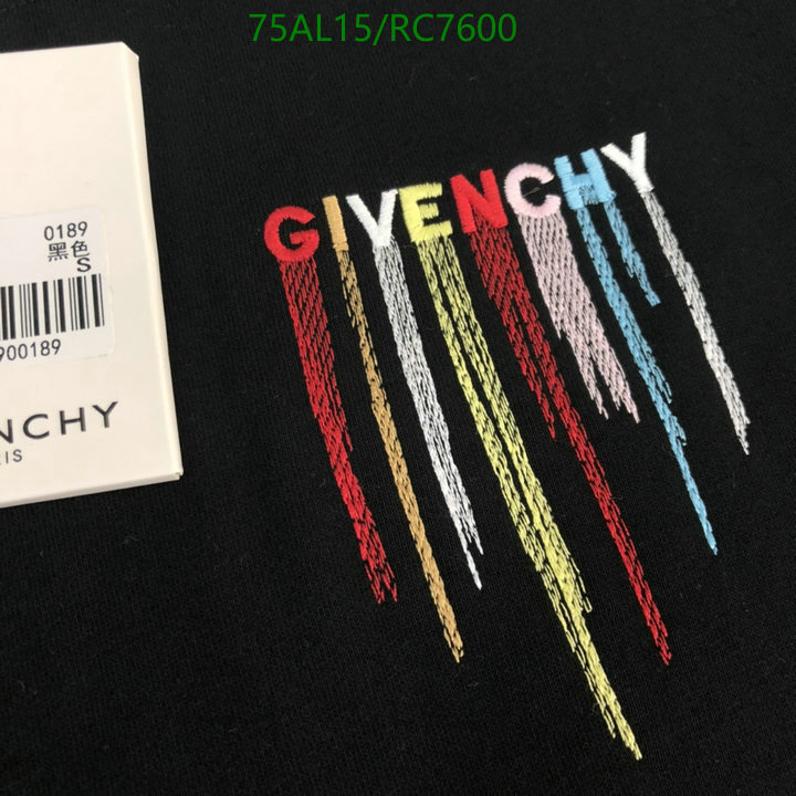 Givenchy-Clothing Code: RC7600 $: 75USD