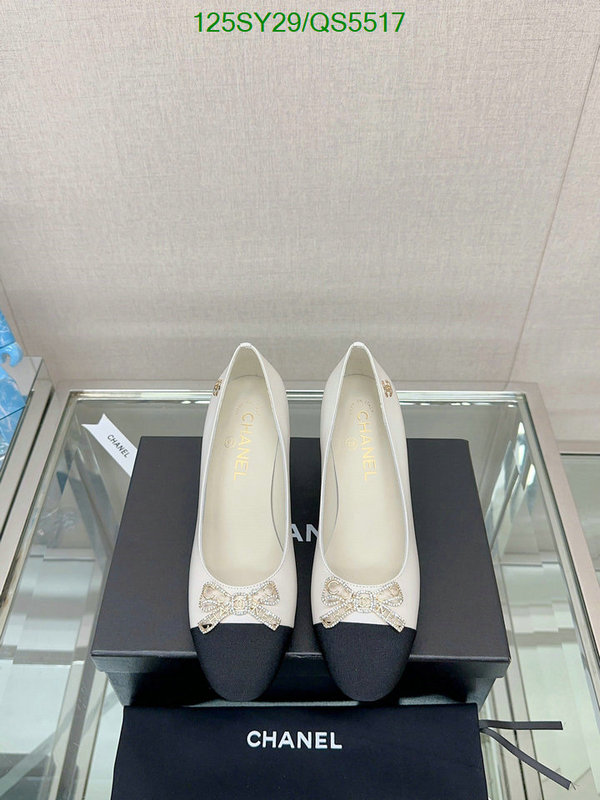 Chanel-Women Shoes Code: QS5517 $: 125USD