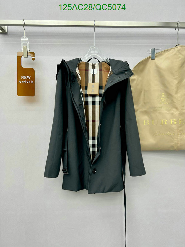 Burberry-Down jacket Women Code: QC5074 $: 125USD