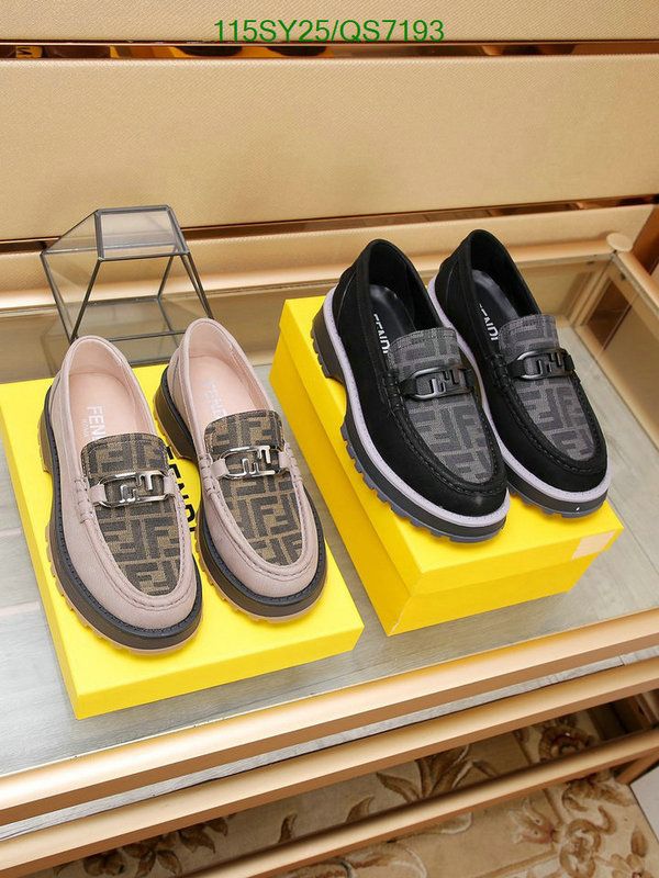 Fendi-Men shoes Code: QS7193 $: 115USD