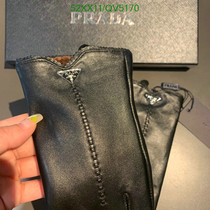 Prada-Gloves Code: QV5170 $: 52USD