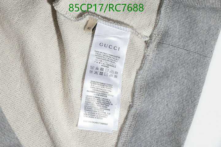 Gucci-Clothing Code: RC7688 $: 85USD