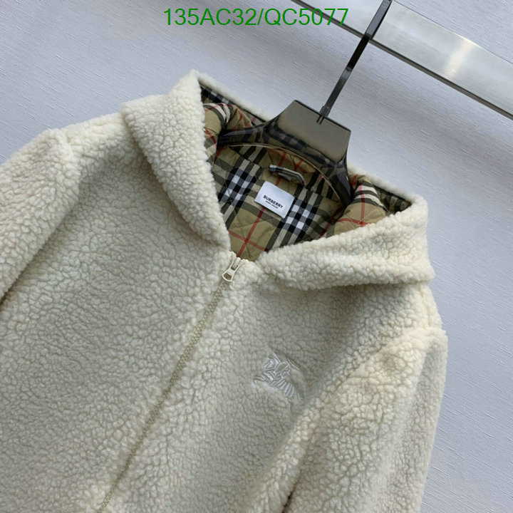 Burberry-Down jacket Women Code: QC5077 $: 135USD