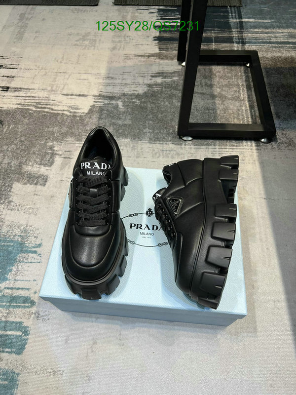 Prada-Men shoes Code: QS7231 $: 125USD