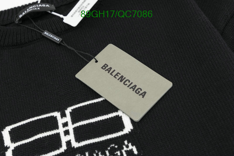 Balenciaga-Clothing Code: QC7086 $: 89USD