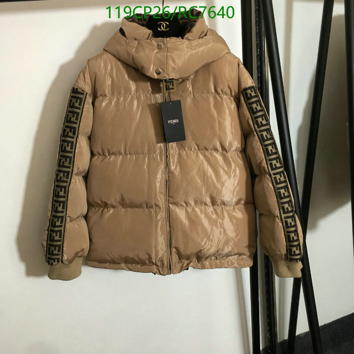 Fendi-Down jacket Men Code: RC7640 $: 119USD