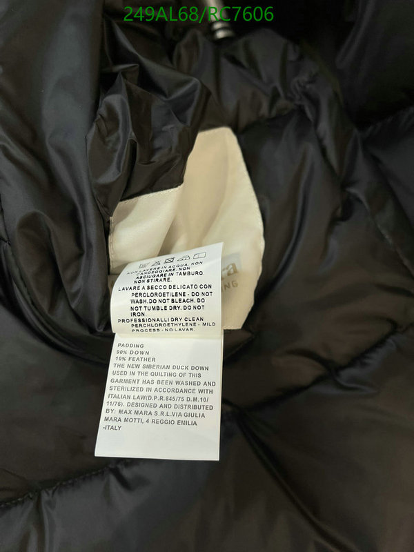 MaxMara-Down jacket Women Code: RC7606 $: 249USD
