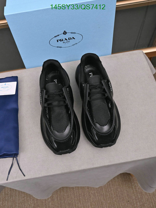 Prada-Men shoes Code: QS7412 $: 145USD