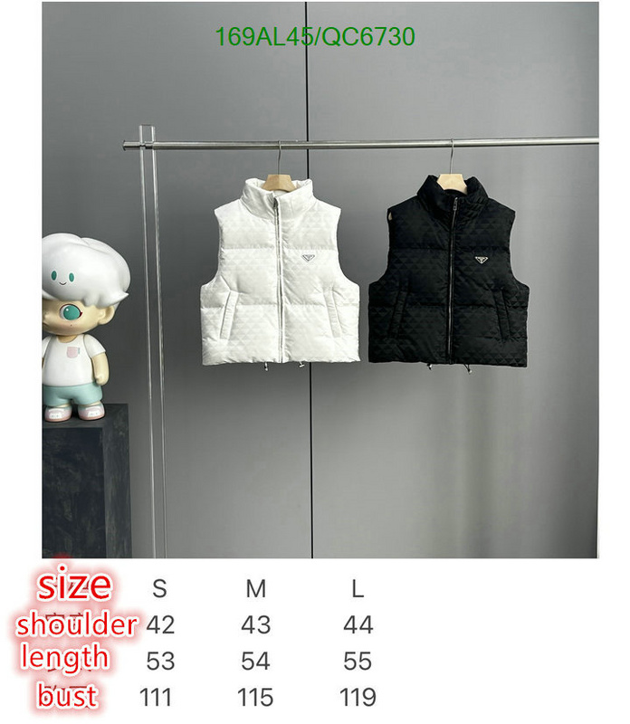 Prada-Down jacket Women Code: QC6730 $: 169USD