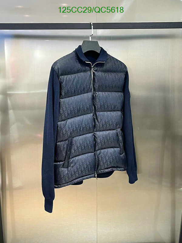 Dior-Down jacket Men Code: QC5618 $: 125USD