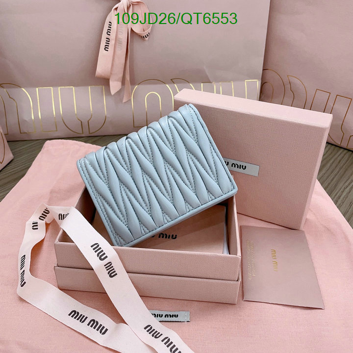 Miu Miu-Wallet Mirror Quality Code: QT6553 $: 109USD