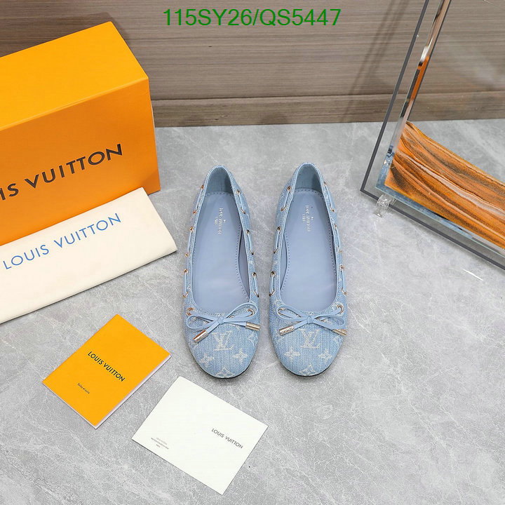 LV-Women Shoes Code: QS5447 $: 115USD