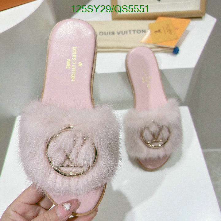 LV-Women Shoes Code: QS5551 $: 125USD