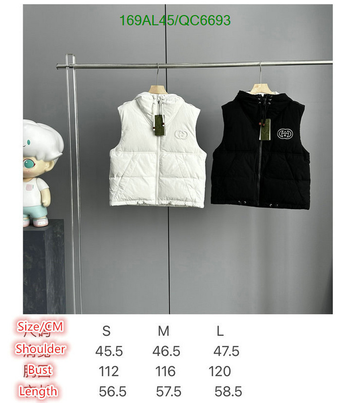 Gucci-Down jacket Women Code: QC6693 $: 169USD