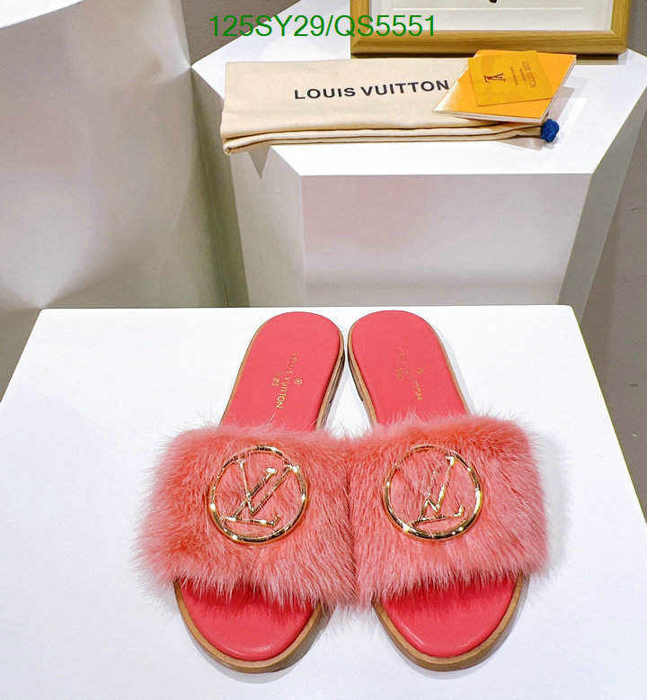 LV-Women Shoes Code: QS5551 $: 125USD