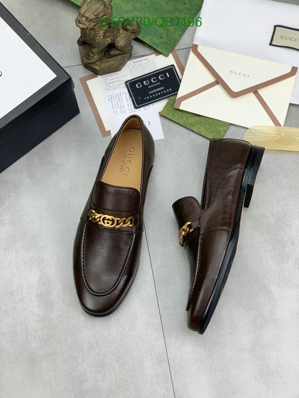 Gucci-Men shoes Code: QS7196 $: 125USD