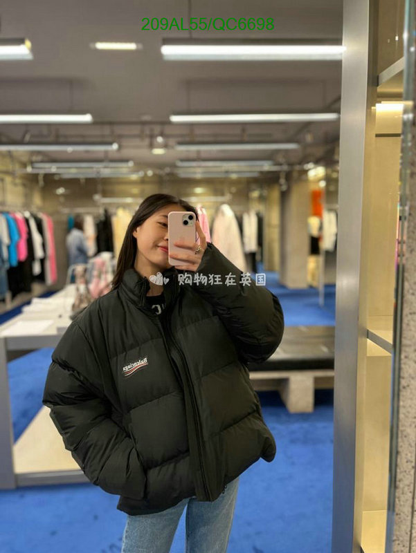 Balenciaga-Down jacket Women Code: QC6698 $: 209USD