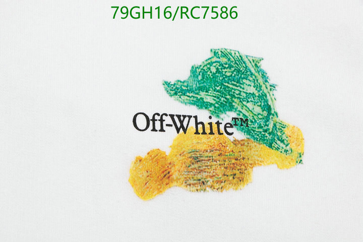 Off-White-Clothing Code: RC7586 $: 79USD