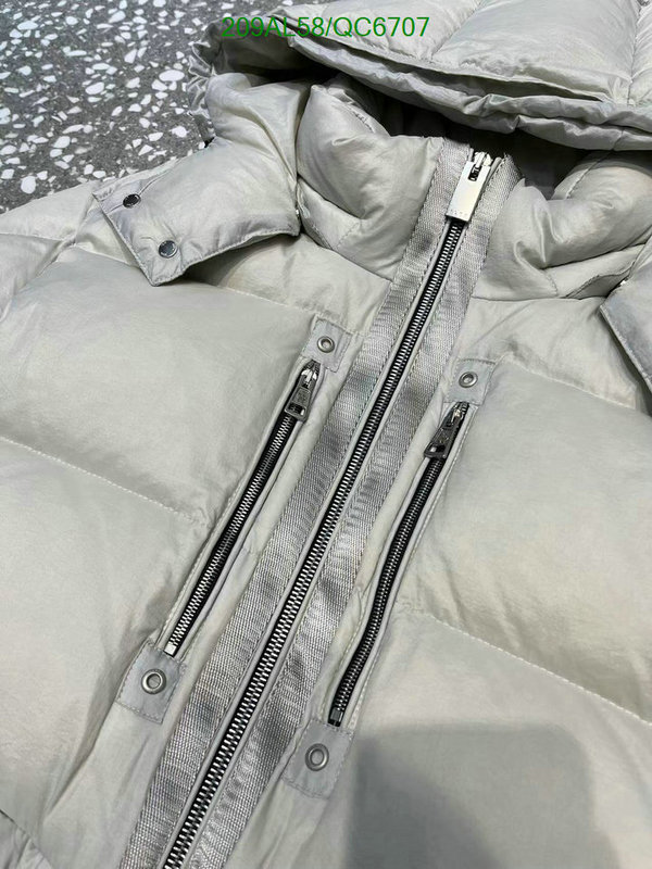 Moncler-Down jacket Men Code: QC6707 $: 209USD