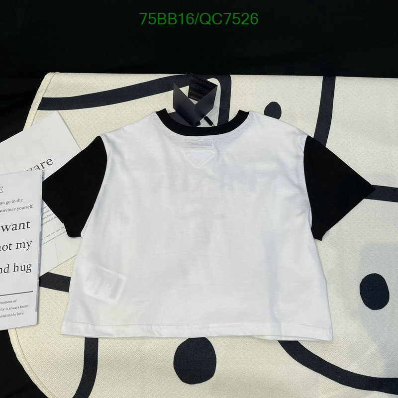 Prada-Clothing Code: QC7526 $: 75USD