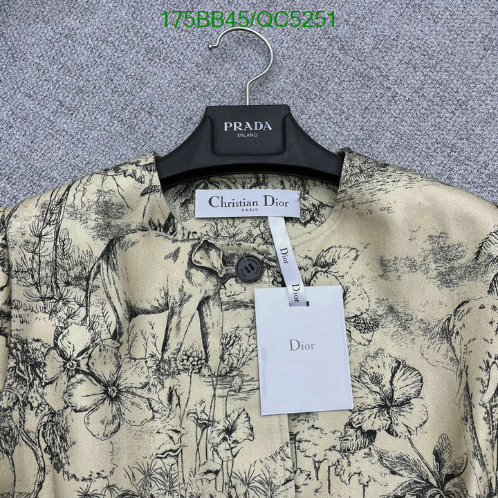 Dior-Clothing Code: QC5251 $: 175USD