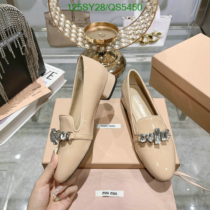 Miu Miu-Women Shoes Code: QS5450 $: 125USD