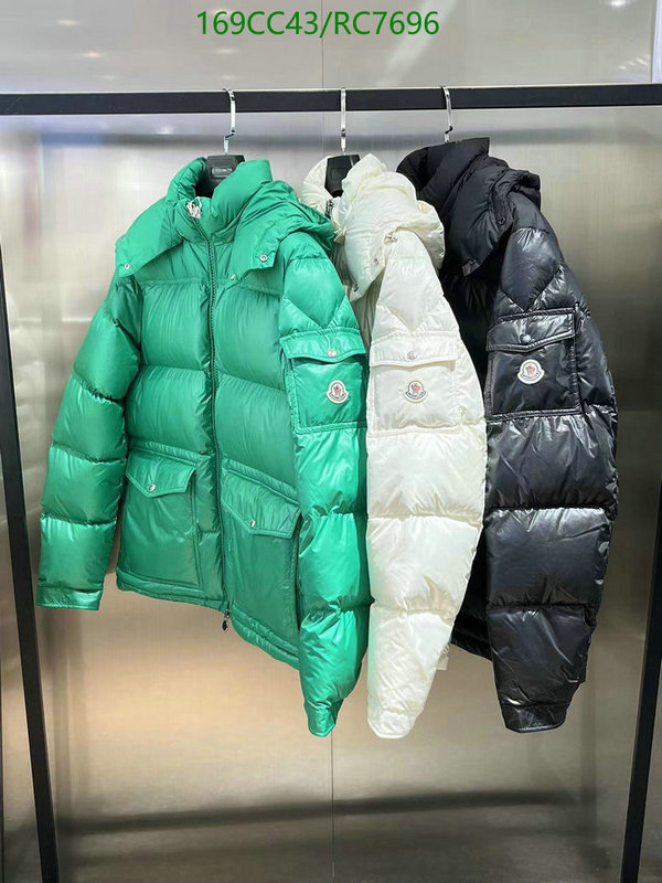 Moncler-Down jacket Men Code: RC7696 $: 169USD