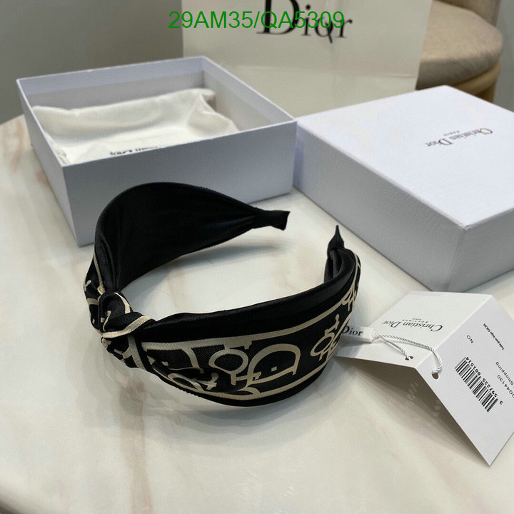 Dior-Headband Code: QA5309 $: 29USD