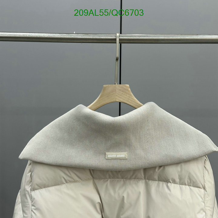 Miu Miu-Down jacket Women Code: QC6703 $: 209USD