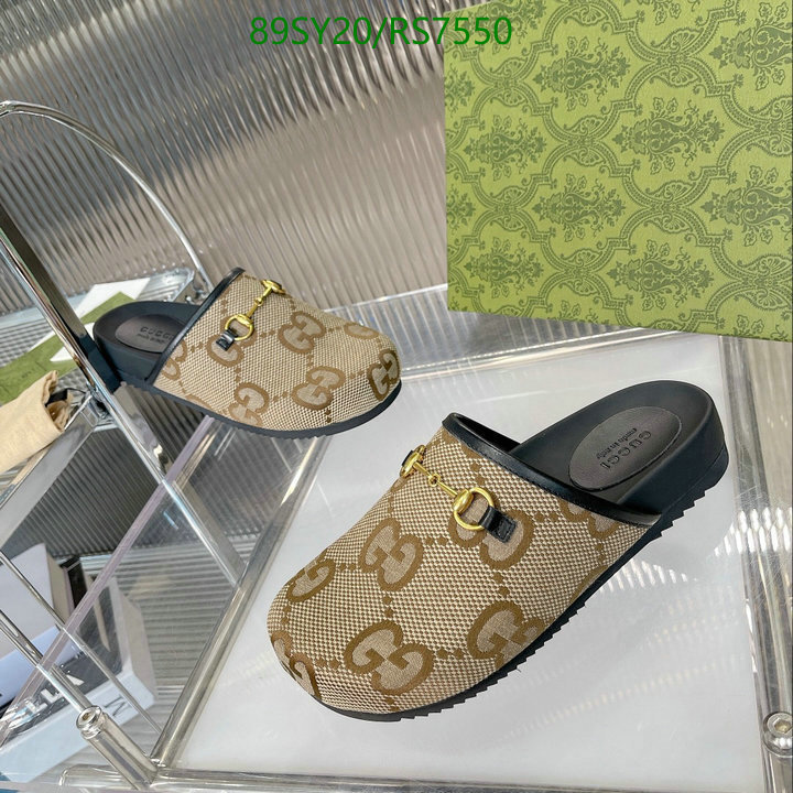 Gucci-Women Shoes Code: RS7550 $: 89USD