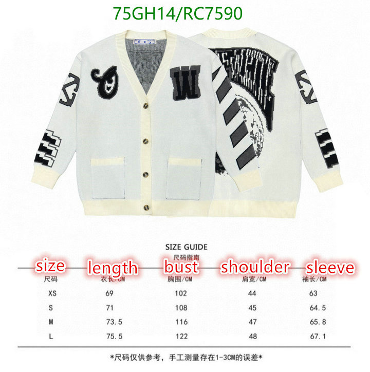 Off-White-Clothing Code: RC7590 $: 75USD