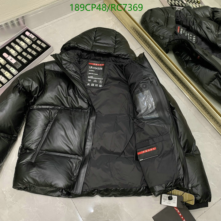 Prada-Down jacket Men Code: RC7369 $: 189USD