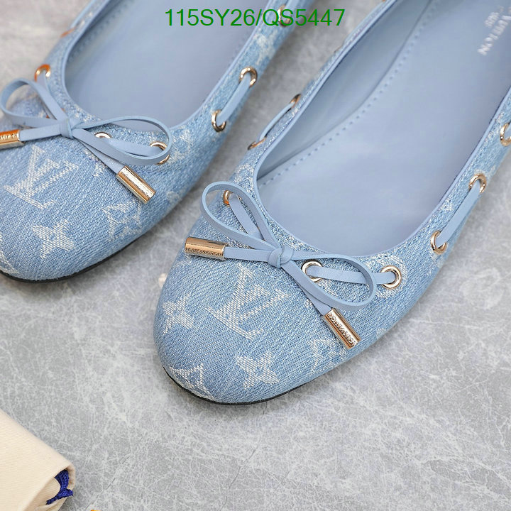 LV-Women Shoes Code: QS5447 $: 115USD