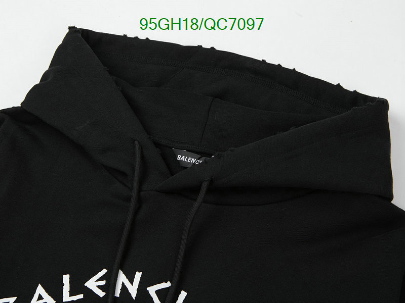 Balenciaga-Clothing Code: QC7097 $: 95USD
