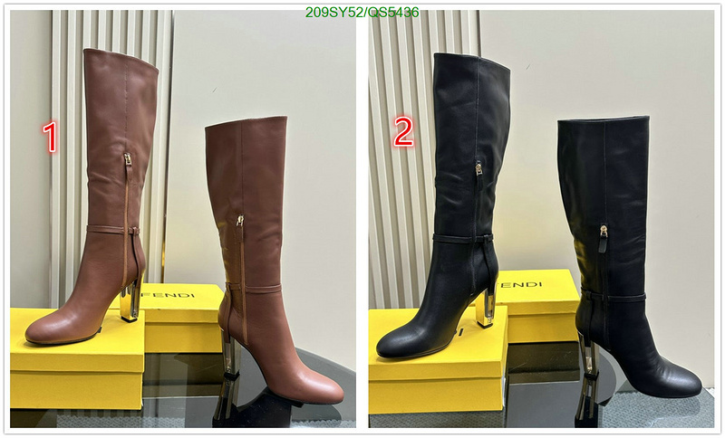 Fendi-Women Shoes Code: QS5436 $: 209USD