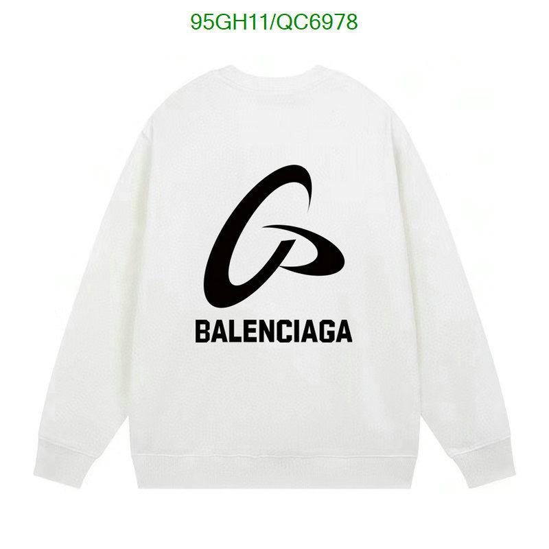 Balenciaga-Clothing Code: QC6978 $: 95USD
