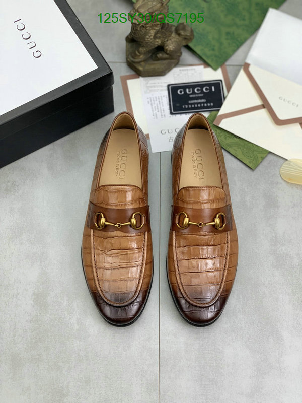 Gucci-Men shoes Code: QS7195 $: 125USD