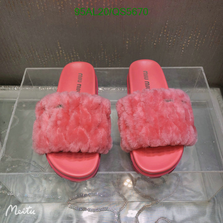 Miu Miu-Women Shoes Code: QS5670 $: 95USD