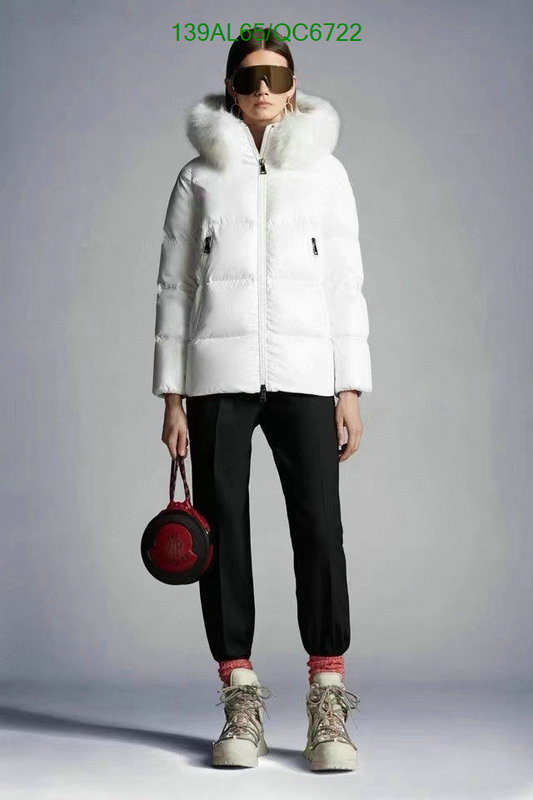 Moncler-Down jacket Women Code: QC6722 $: 139USD