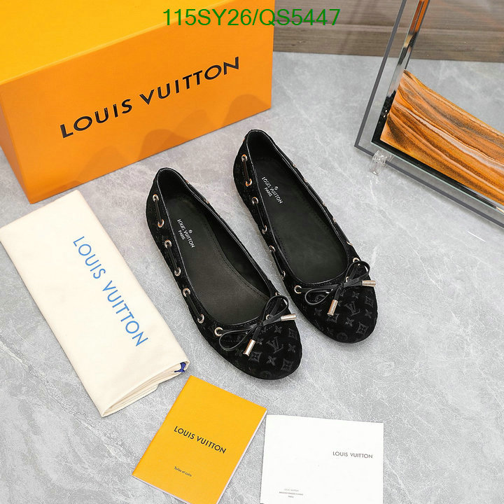 LV-Women Shoes Code: QS5447 $: 115USD