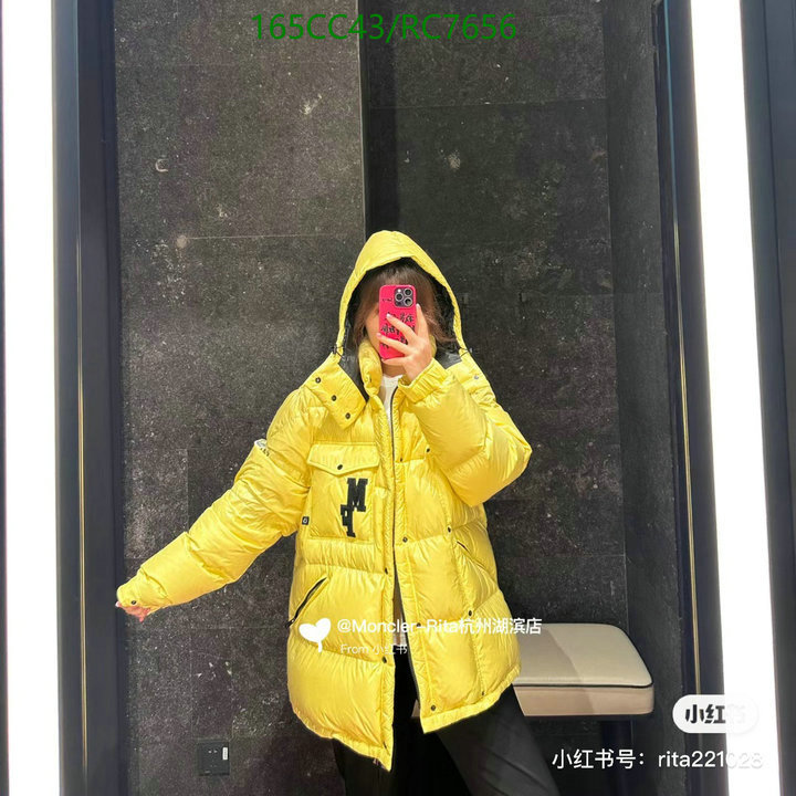 Moncler-Down jacket Women Code: RC7656 $: 165USD