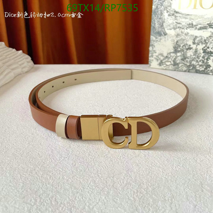 Dior-Belts Code: RP7535 $: 69USD