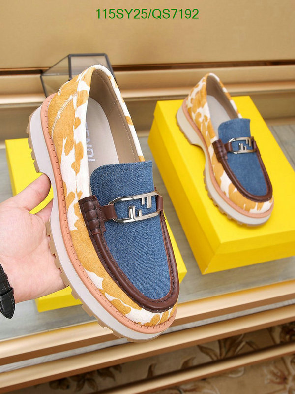 Fendi-Men shoes Code: QS7192 $: 115USD