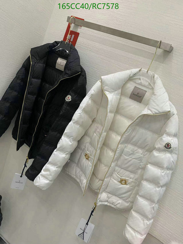 Moncler-Down jacket Men Code: RC7578 $: 165USD