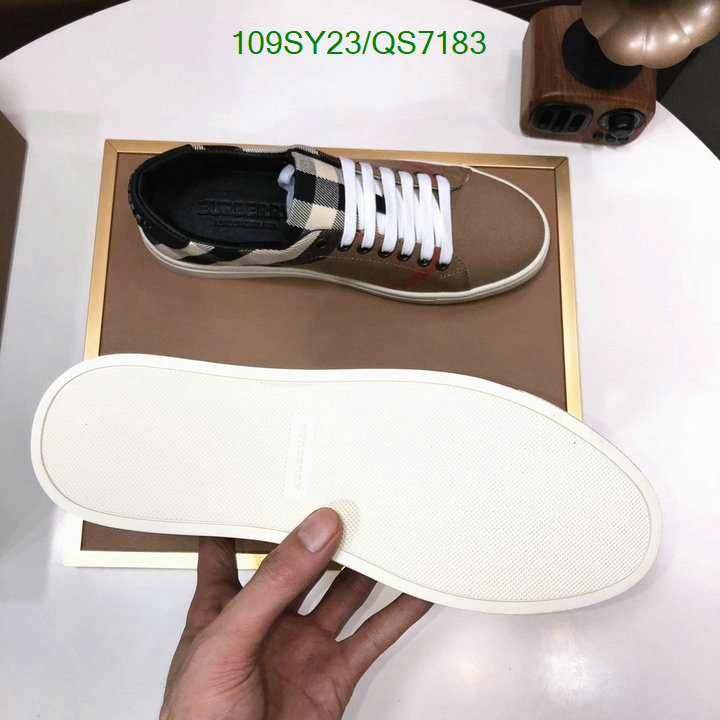 Burberry-Men shoes Code: QS7183 $: 109USD