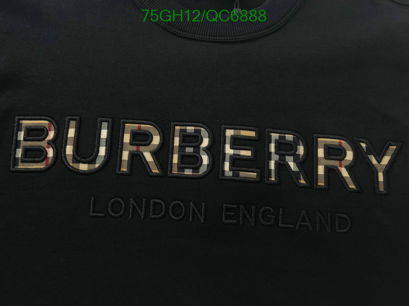 Burberry-Clothing Code: QC6888 $: 75USD