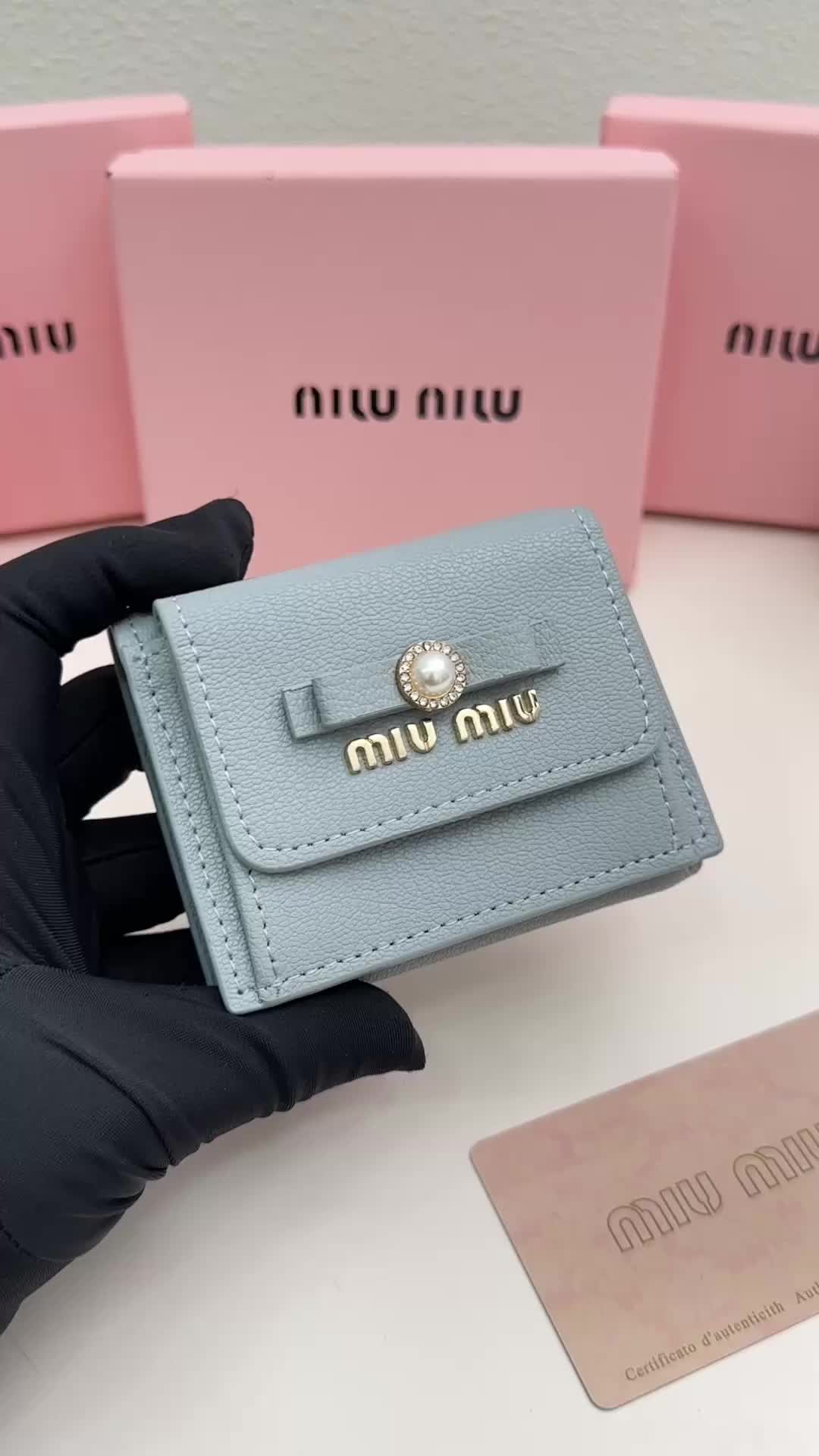 Miu Miu-Wallet-4A Quality Code: QT5400 $: 45USD