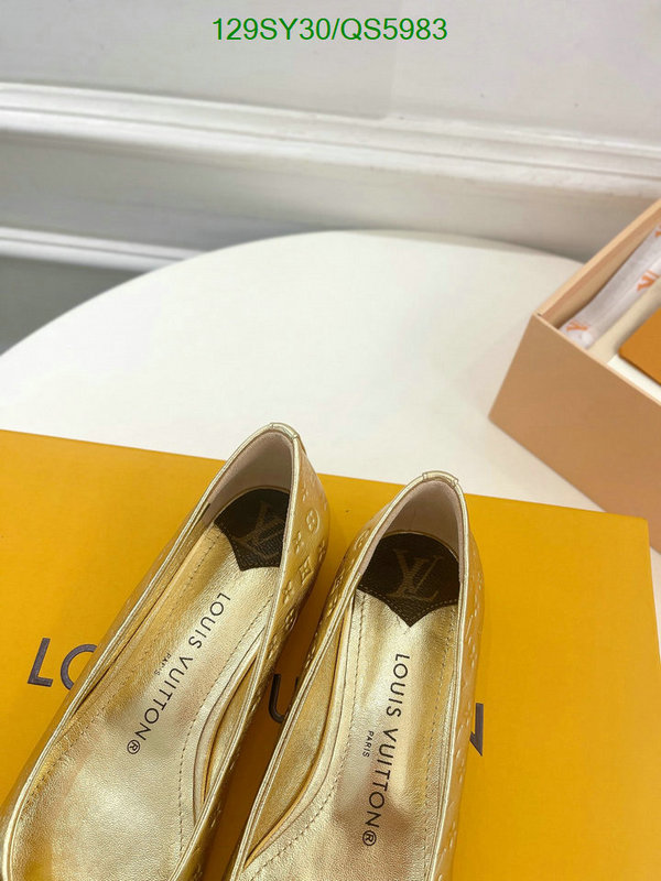 LV-Women Shoes Code: QS5983 $: 129USD