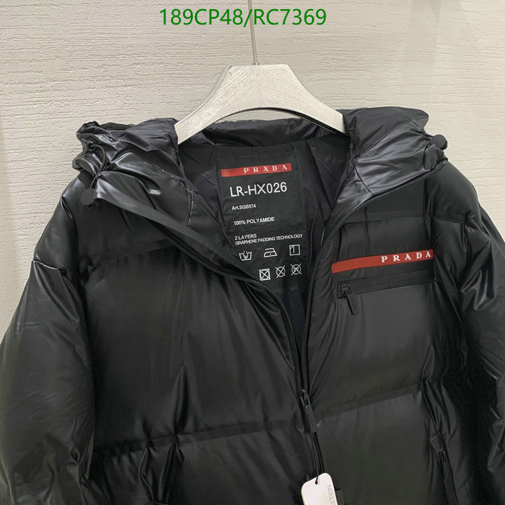 Prada-Down jacket Women Code: RC7369 $: 189USD